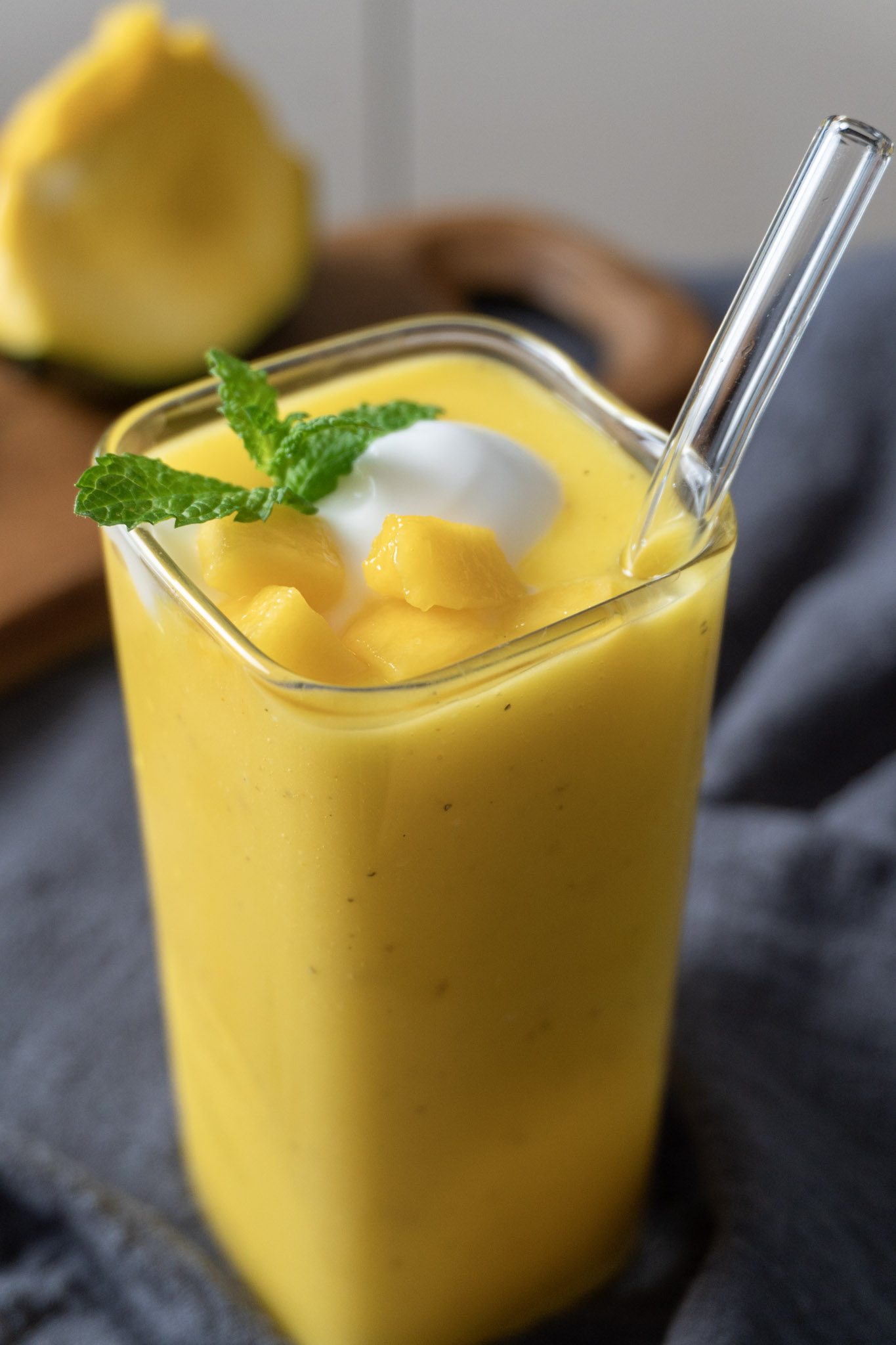 Mango Lassi Glass‏‏