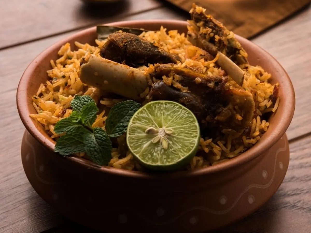 Mutton Handi Biryani